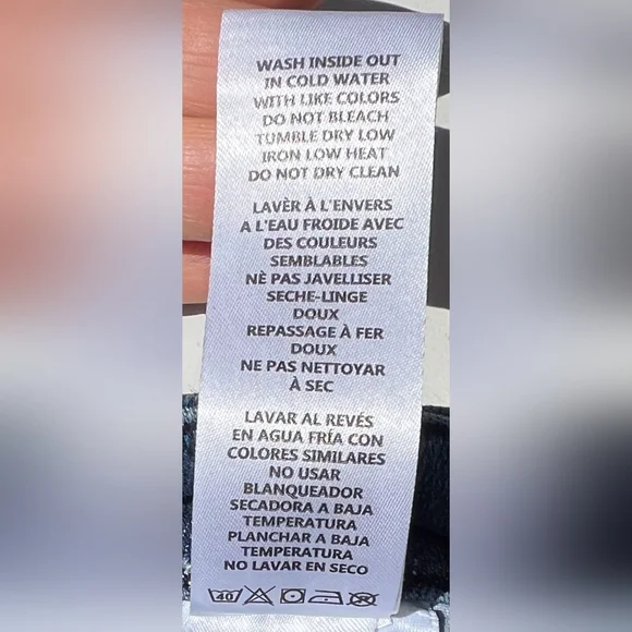 Good American Blue Distressed Skinny Jeans - Picture 9 of 10